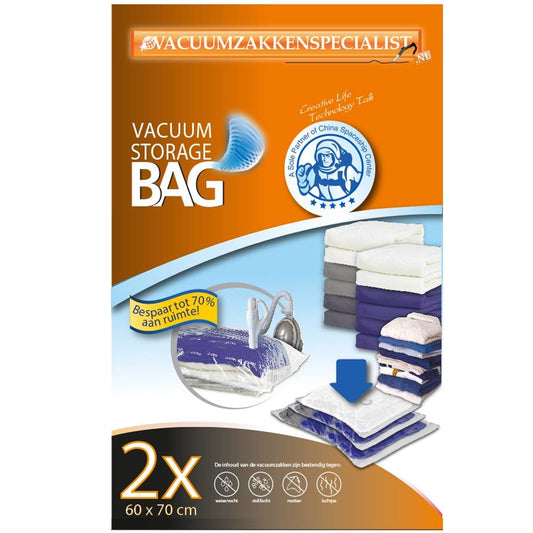 Pro Vacuum Bags 60X70 [Set 2 Bags]