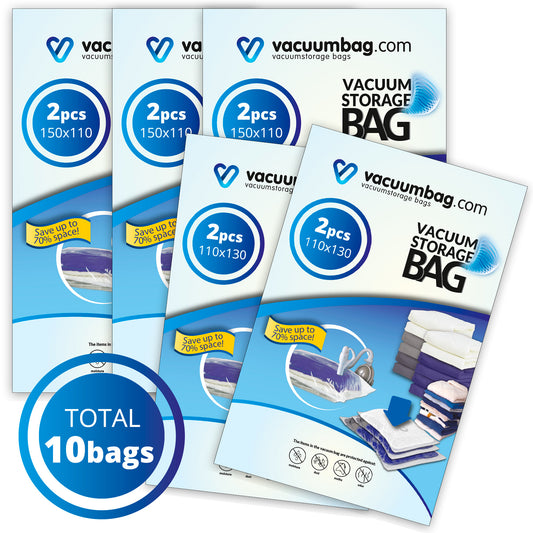 Vacuumbag.com Vacuum bags for garden cushions Package [Set 10 bags]