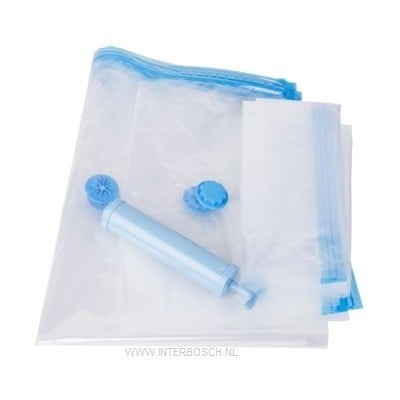 Budget Budget Vacuum Bags Package [Set 6 Bags + Pump]