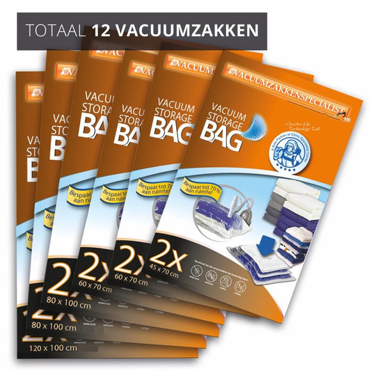 Pro Vacuumzakken Home [Set 12 Zakken]